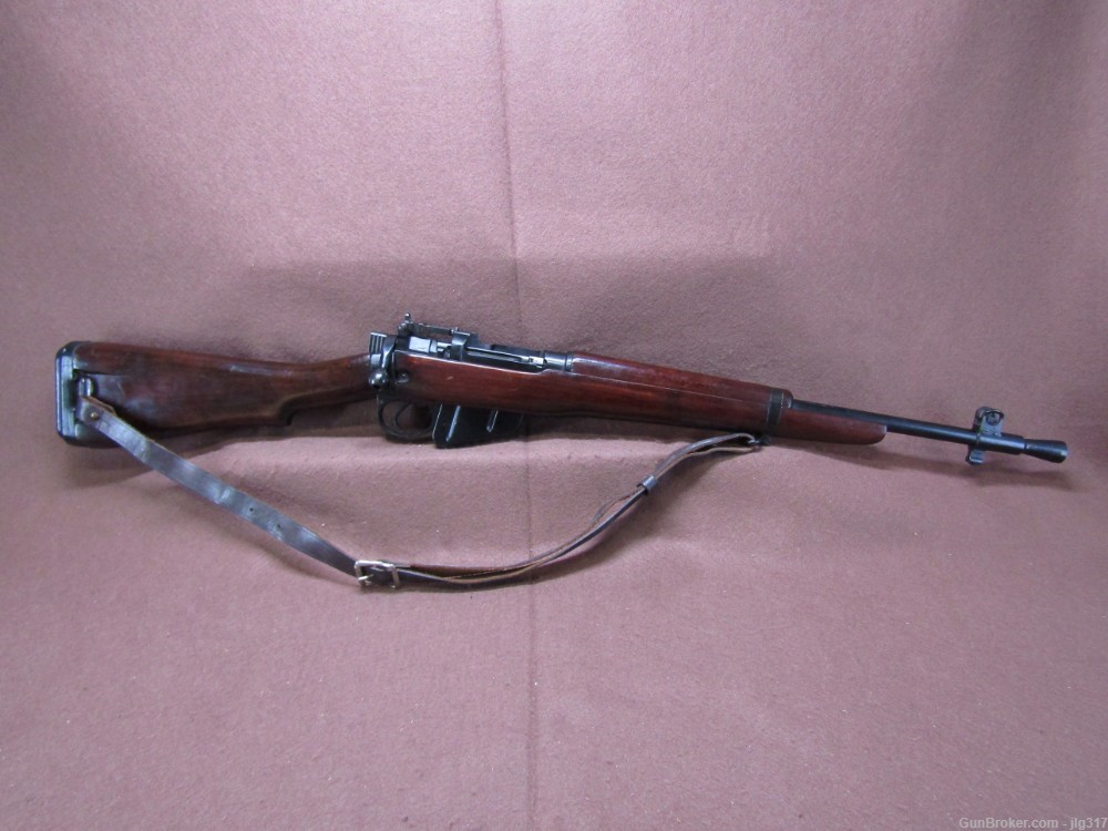Enfield No 5 MK 1 ROF Jungle Carbine 303 Brit Bolt Rifle C&R Okay-img-0