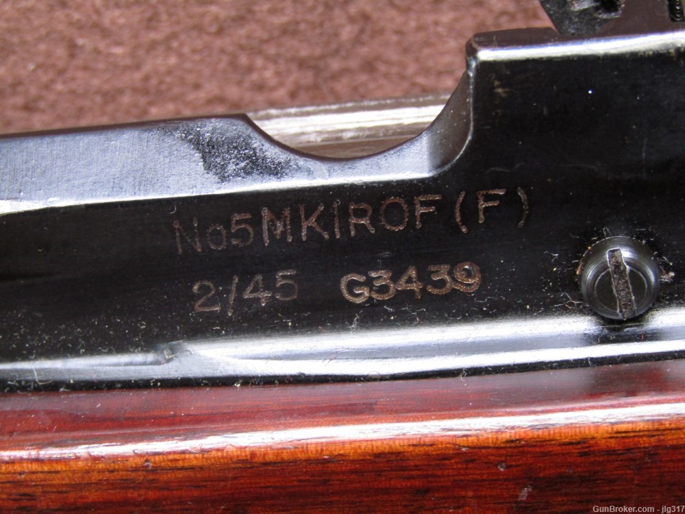 Enfield No 5 MK 1 ROF Jungle Carbine 303 Brit Bolt Rifle C&R Okay-img-19