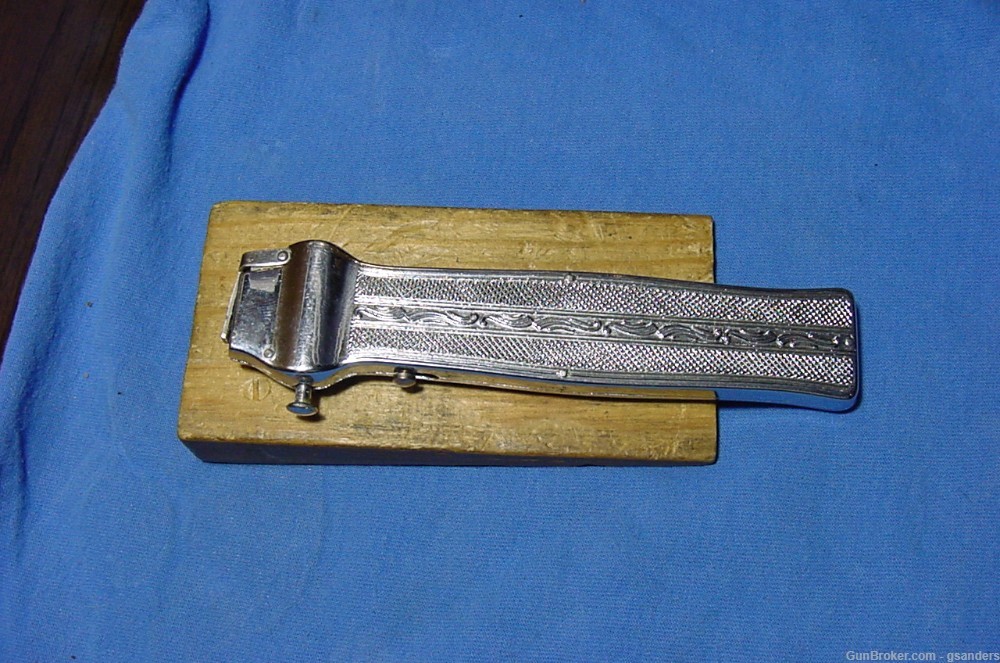 Vintage Bonsa Rostfrei Solingen D B G M OTF Switchblade knife FreeShipping-img-4