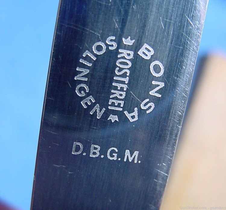 Vintage Bonsa Rostfrei Solingen D B G M OTF Switchblade knife FreeShipping-img-5