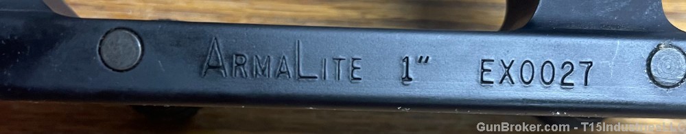 Armalite EX0027 1" One Piece Scope Mount great condition *NO CC FEE*-img-2