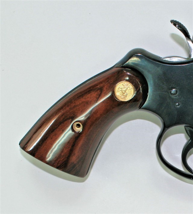 Colt Python I Frame Sm Panel Rosewood w Medallions-img-1