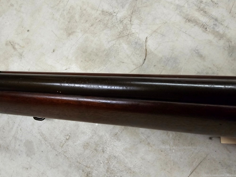 MOSSBERG MODEL 35A 22LR TARGET MADE 1 YEAR 1937 !!! RARE !-img-12