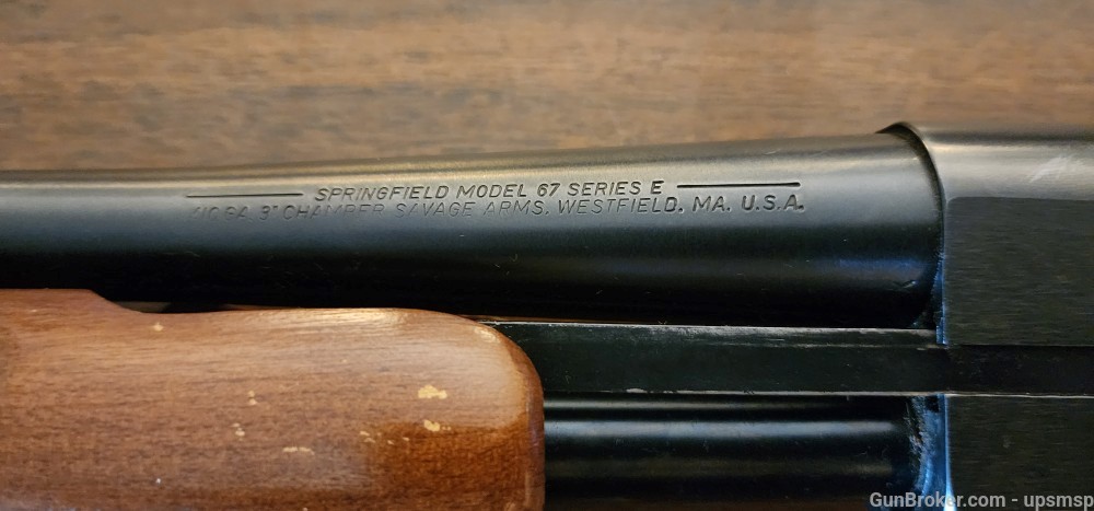 SPRINGFIELD MODEL 67 SAVAGE ARMS 410 PUMP SHOTGUN-img-10