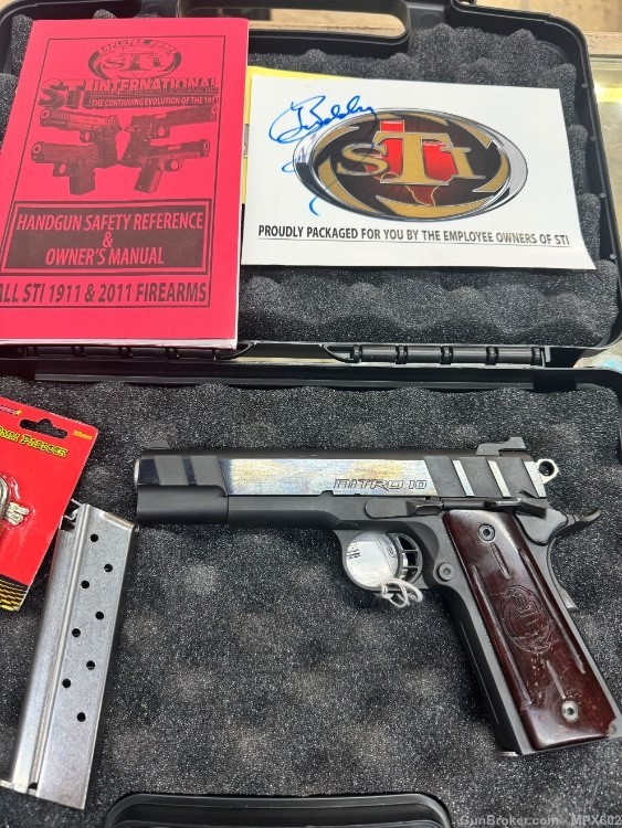 STI Nitro 10 pistol 5” 10mm -img-0