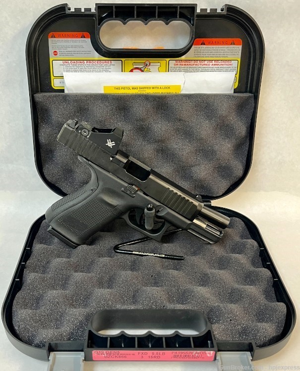 Glock 19 Gen 5 9mm Semi-Auto Pistol w/Vortex Sight-img-0