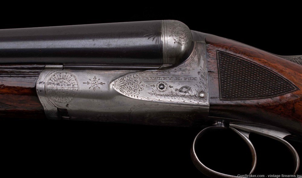 FOX B GRADE 12 GAUGE – 1909, ULTRALIGHT BRUSH GUN-img-1