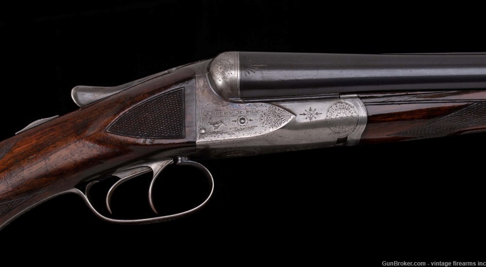 FOX B GRADE 12 GAUGE – 1909, ULTRALIGHT BRUSH GUN-img-3