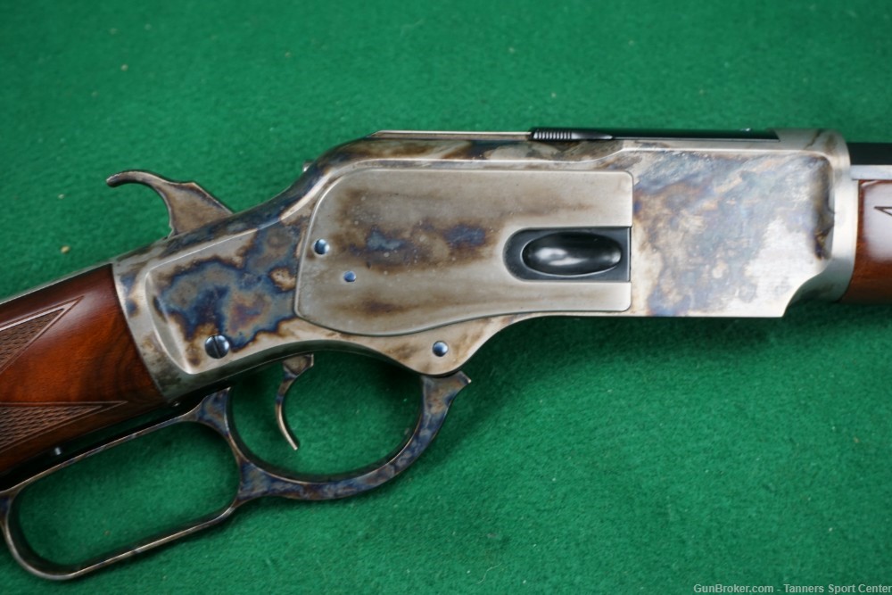 Cimarron / Uberti Winchester 1873 Deluxe Short Rifle 357 357mag 20" Octagon-img-5