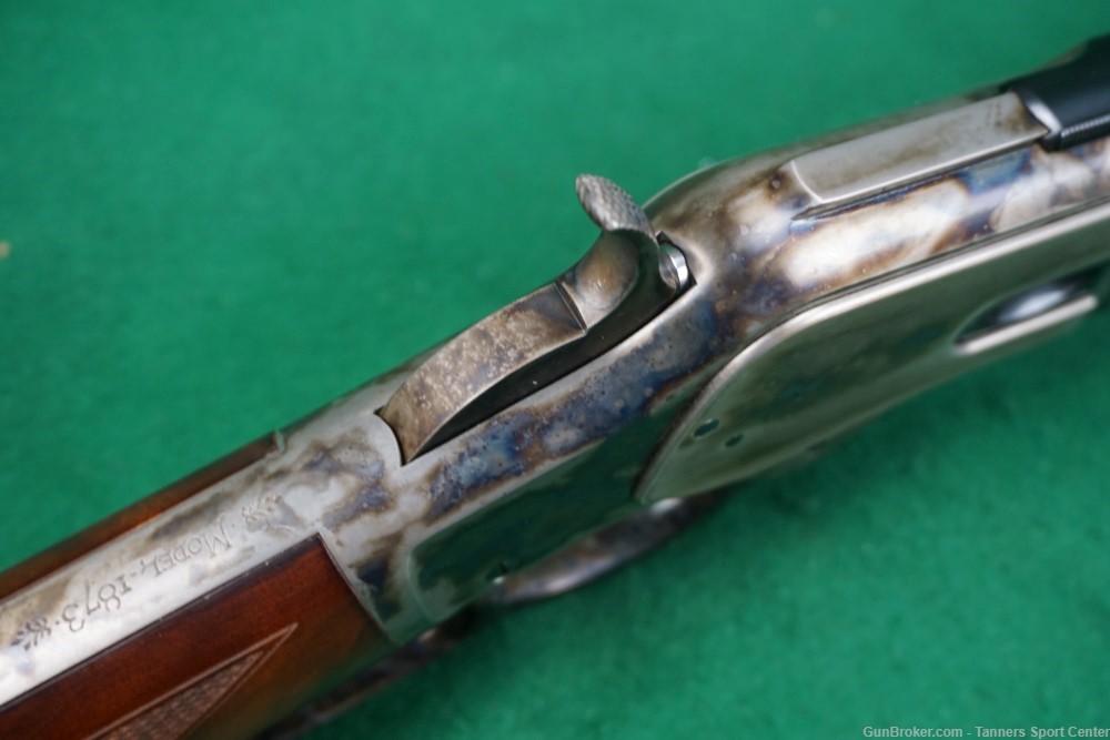 Cimarron / Uberti Winchester 1873 Deluxe Short Rifle 357 357mag 20" Octagon-img-12