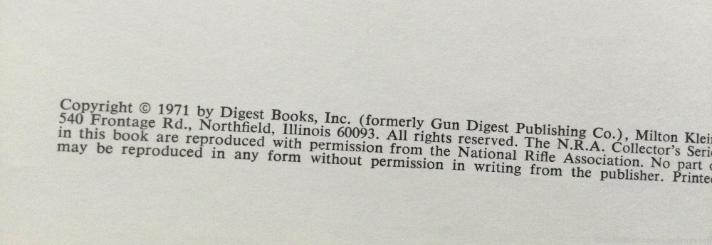 The NRA COLLECTOR’S Series ,1971 ,100th Anniversary ,book/magazine Original-img-3