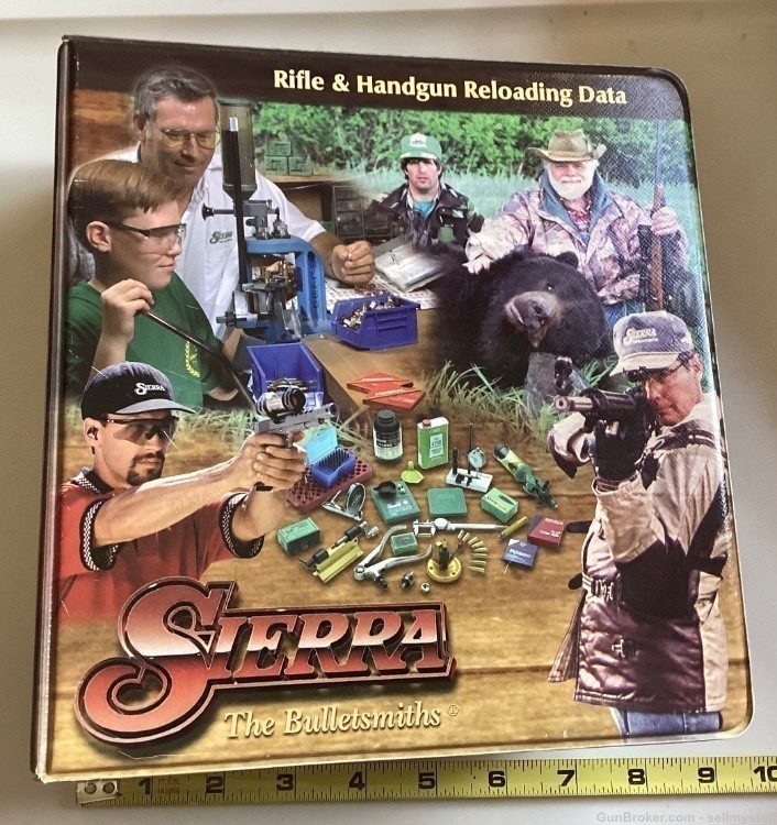 SIERRA Rifle / Handgun Reloading Data Book/Binder , Edition V , 1150 pages-img-0