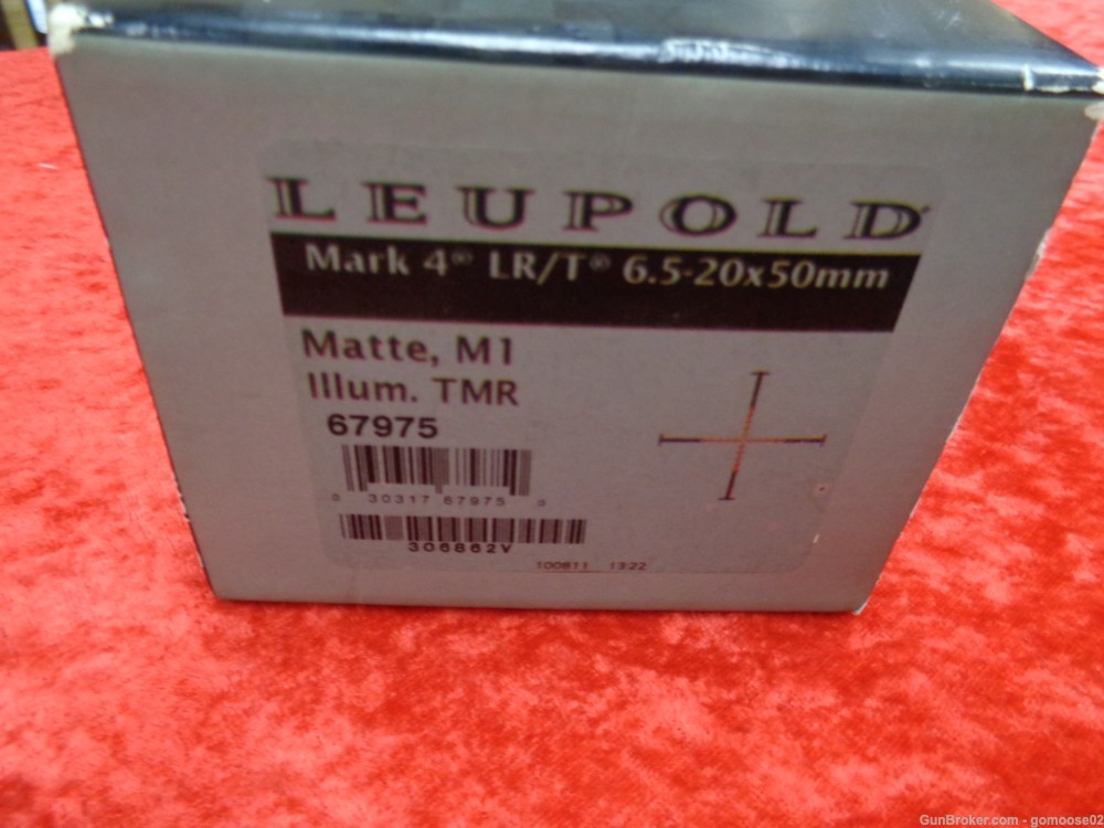 Leupold Mark 4 LR Tactical 6.5-20x50mm TMR M1 Rifle Sniper Scope WE TRADE!-img-14