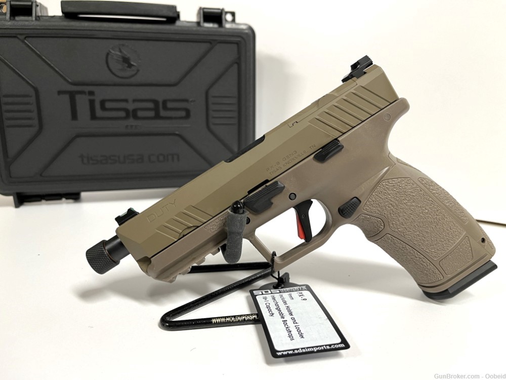 Tisas PX-9 20rd Pistol 9mm Handgun Threaded Barrel PX9-img-6