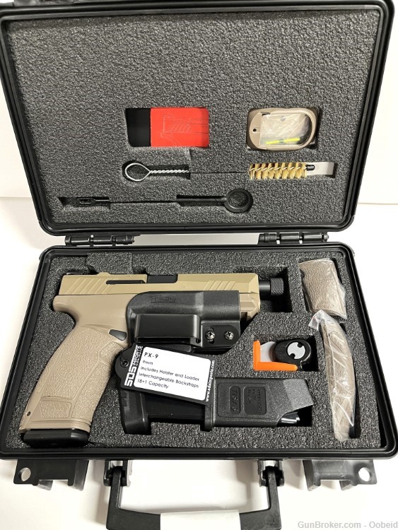 Tisas PX-9 20rd Pistol 9mm Handgun Threaded Barrel PX9-img-1