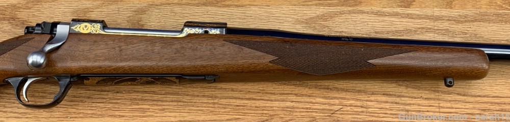 RUGER M77 MARK II GOLD/BLUE ENGRAVED BURNETT CTY .300 WIN MAG No. 48 OF 350-img-15