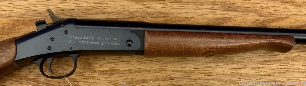 NEW ENGLAND FIREARMS PARDNER MODEL SBI WHITETAIL UNLIMITED 15TH ANN 20 GA-img-13