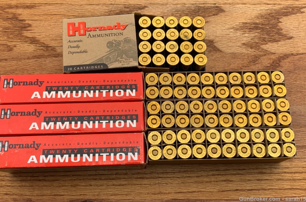 4 BOXES HORNADY .480 RUGER 325 GRAIN & 400 GR XTP 80 ROUNDS FACTORY NEW-img-4