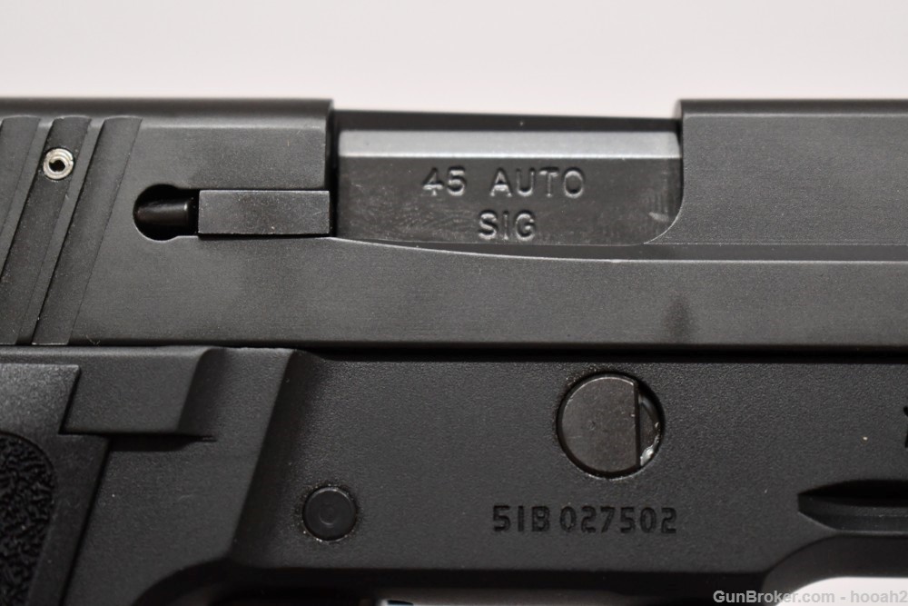 Excellent Sig Sauer P227 Semi Auto Pistol 45 ACP W Box Night Sights 2016-img-6