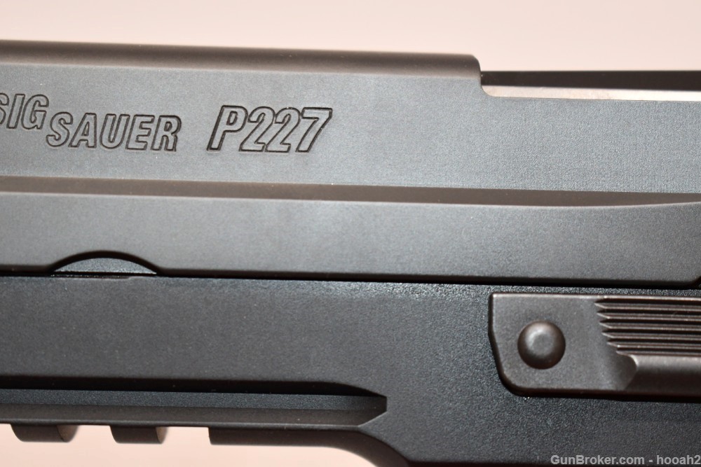 Excellent Sig Sauer P227 Semi Auto Pistol 45 ACP W Box Night Sights 2016-img-13