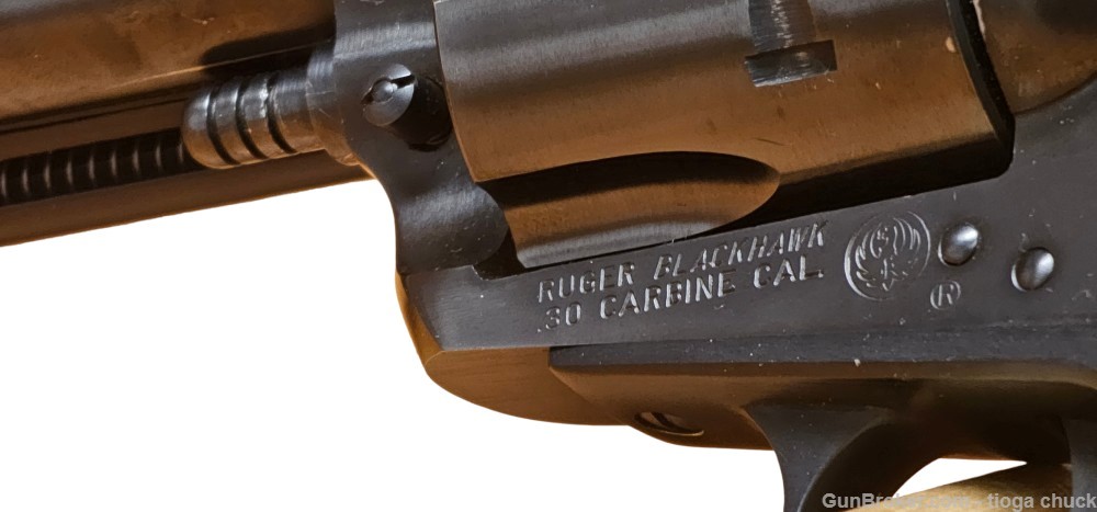 Ruger Blackhawk 30 Carbine *3-Screw* Made in 1970-img-12