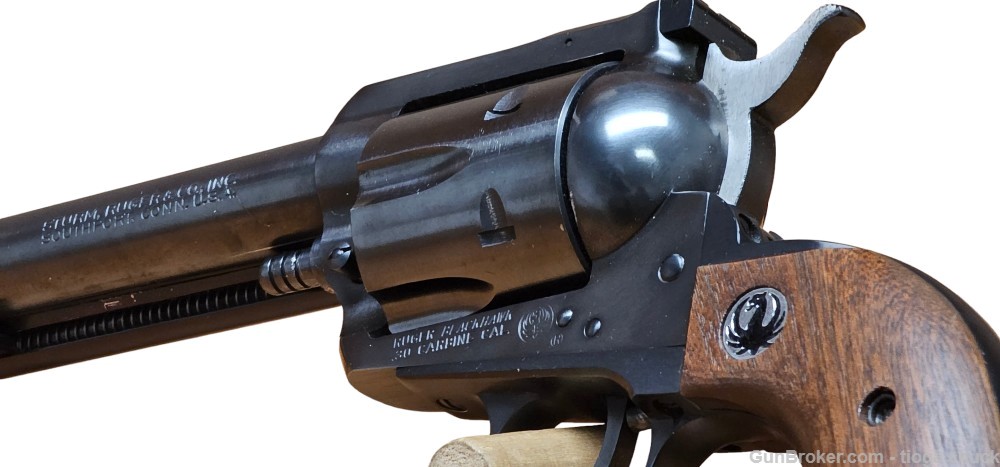 Ruger Blackhawk 30 Carbine *3-Screw* Made in 1970-img-11
