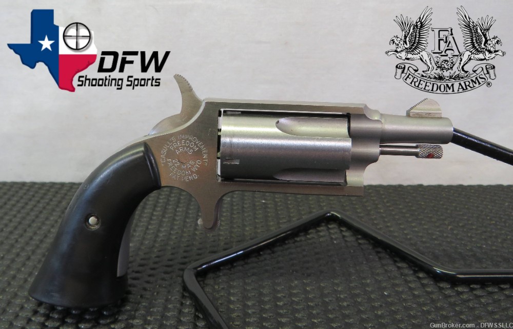 PENNY! FREEDOM ARMS CASULL'S IMPROVEMENT .22 MAG W/ 1.25" BARREL!-img-0