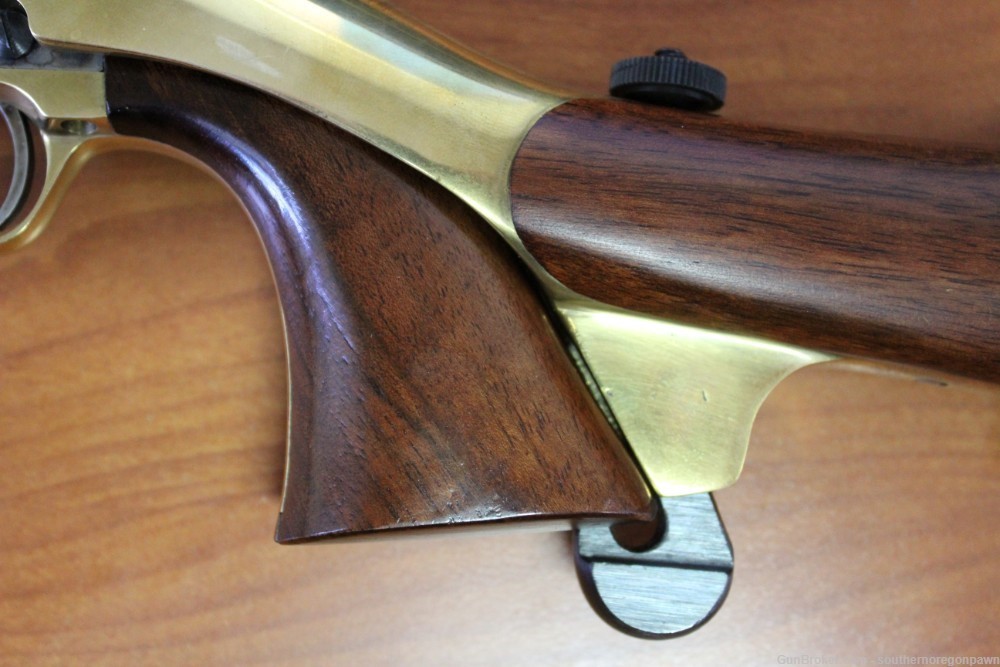 Pietta 1860 Army .44 Cal Percussion Revolver W/ Shoulder Stock-img-12
