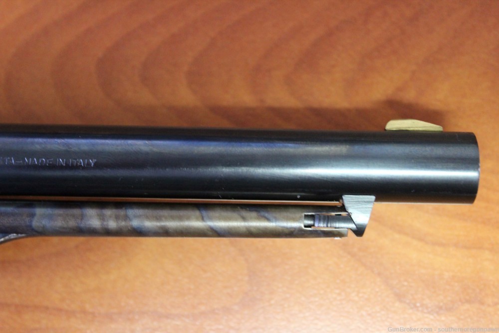 Pietta 1860 Army .44 Cal Percussion Revolver W/ Shoulder Stock-img-1