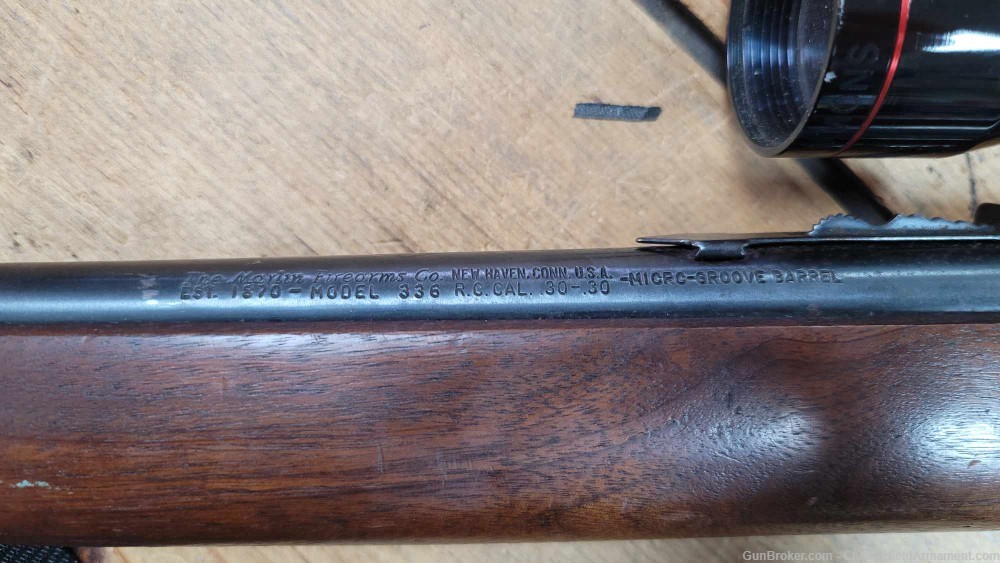 Marlin Model 336RC Carbine 30-30 Rifle w/ Simmons Deerfield Scope-img-29