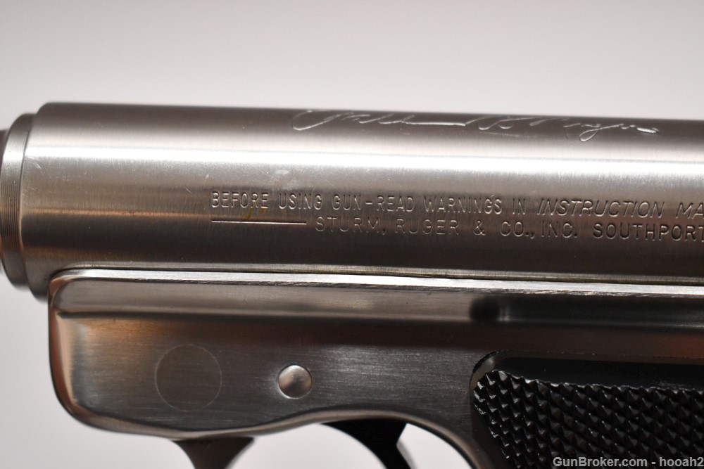Nice Ruger Standard Pistol Signature Series 1 Of 5000 22 LR W Wood Box 1982-img-13