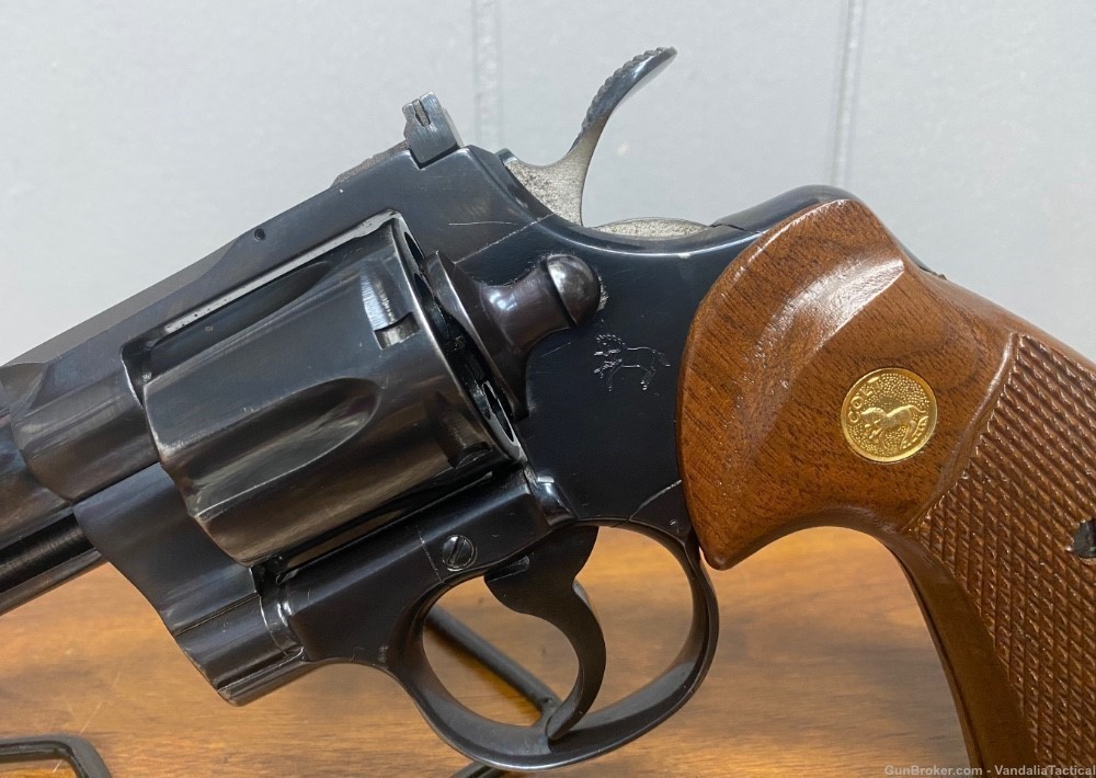 Original 1975 Colt Python .357 Mag 4” Blued -img-2