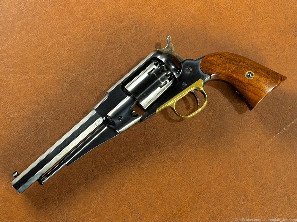 Pietta 1858 Remington New Model Navy .36 Percussion Civil War Revolver 6.5"-img-1