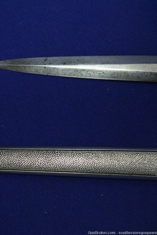 Rare Early Richard Plumacher  & Sohne German WWII  dagger  -img-6