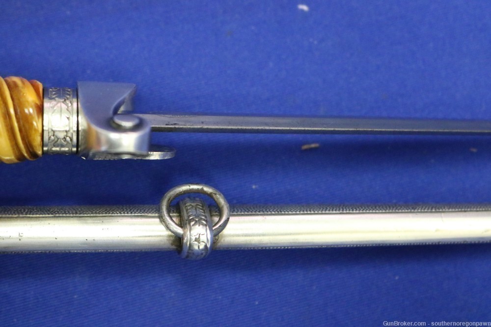 Rare Early Richard Plumacher  & Sohne German WWII  dagger  -img-22