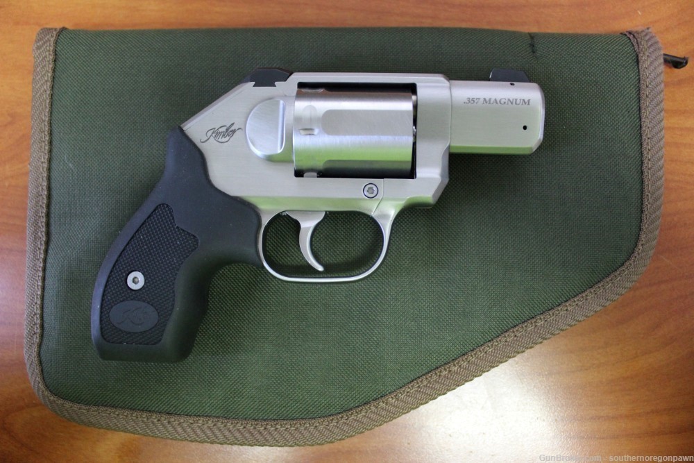 Kimber 2" K6S .357 Mag Brushed Stainless Revolver DAO 6 Rounds-img-5