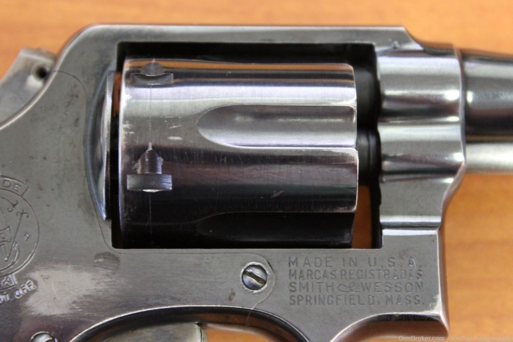 1966 Smith & Wesson 10-5 .38 Spl Revolver 4" Pinned Barrel C&R  -img-2