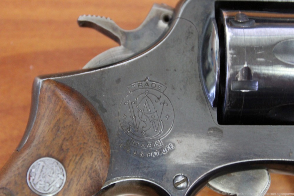 1966 Smith & Wesson 10-5 .38 Spl Revolver 4" Pinned Barrel C&R  -img-3