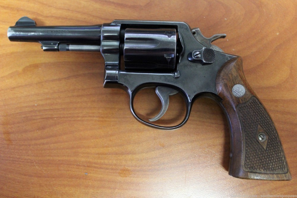 1966 Smith & Wesson 10-5 .38 Spl Revolver 4" Pinned Barrel C&R  -img-7