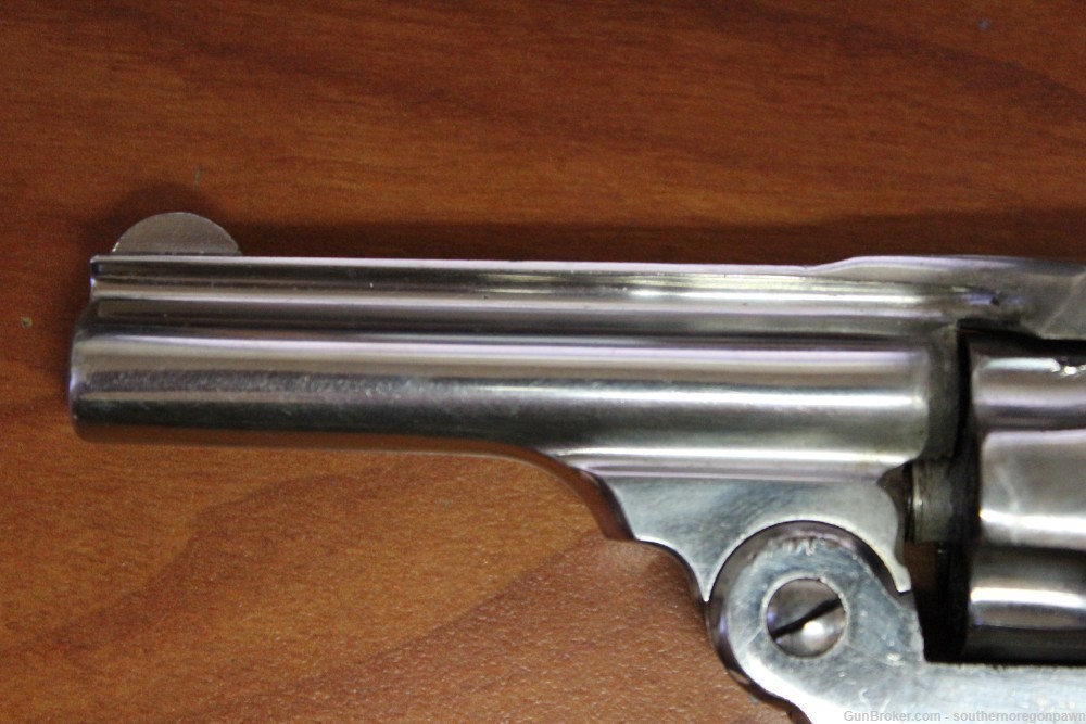 Iver Johnson Cycle Works Safety Hammerless .32 S&W Nickel Revolver 3"  C&R-img-7
