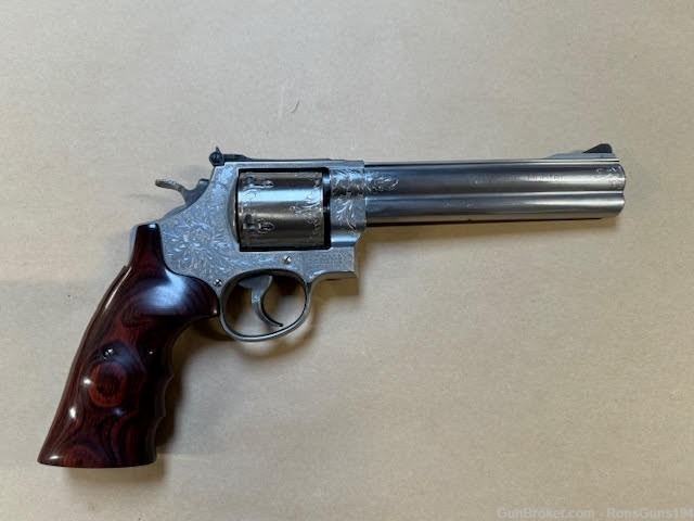 Limited Edition Engraved Smith & Wesson 657-4  Special Hunter 41 Mag-img-1