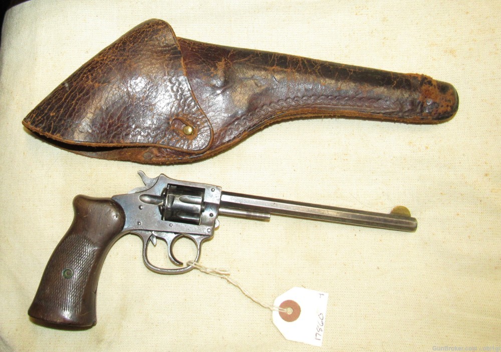 Harrington & Richardson Trapper Model .22 Revolver & Holster .01 NO RESERVE-img-0