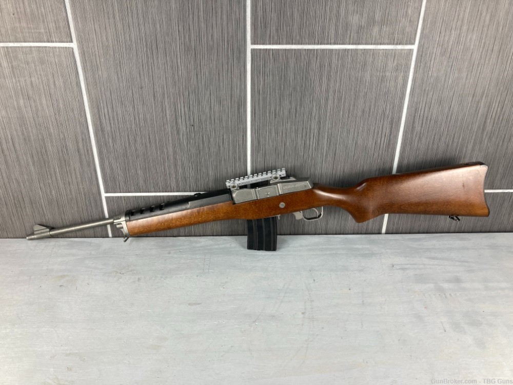 Ruger Mini 14 Stainless Ranch Rifle .223 Remington Produced in 1999-img-0