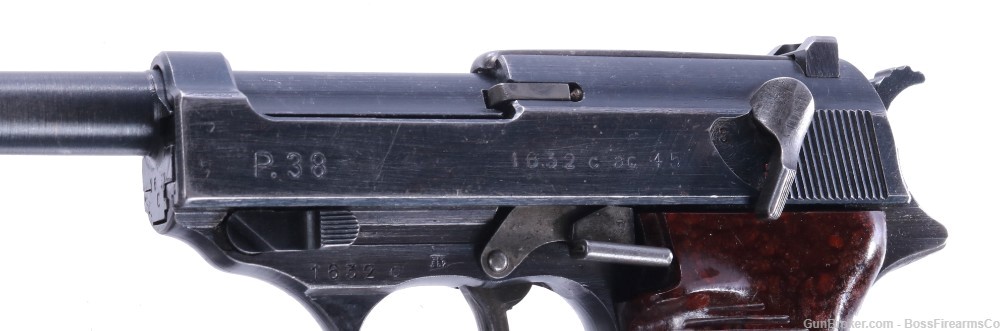 German Made 1945 Walther P38 9mm Luger Semi-Auto Pistol 5"- Used (JS)-img-5