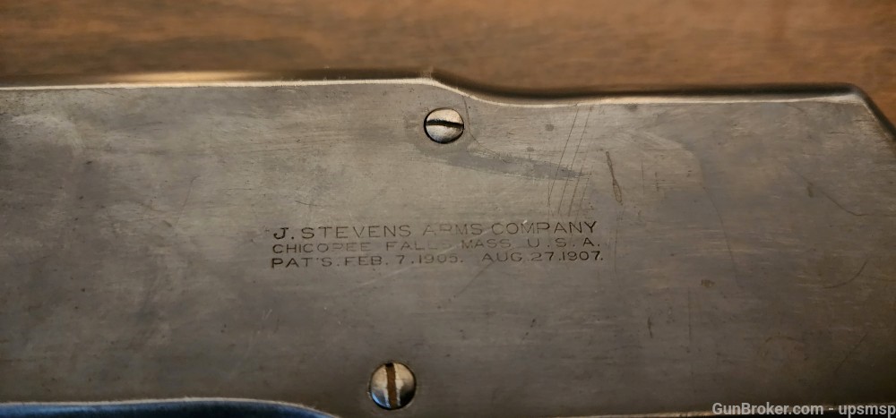 STEVENS MODEL 520 12 GA PUMP SHOTGUN-img-8