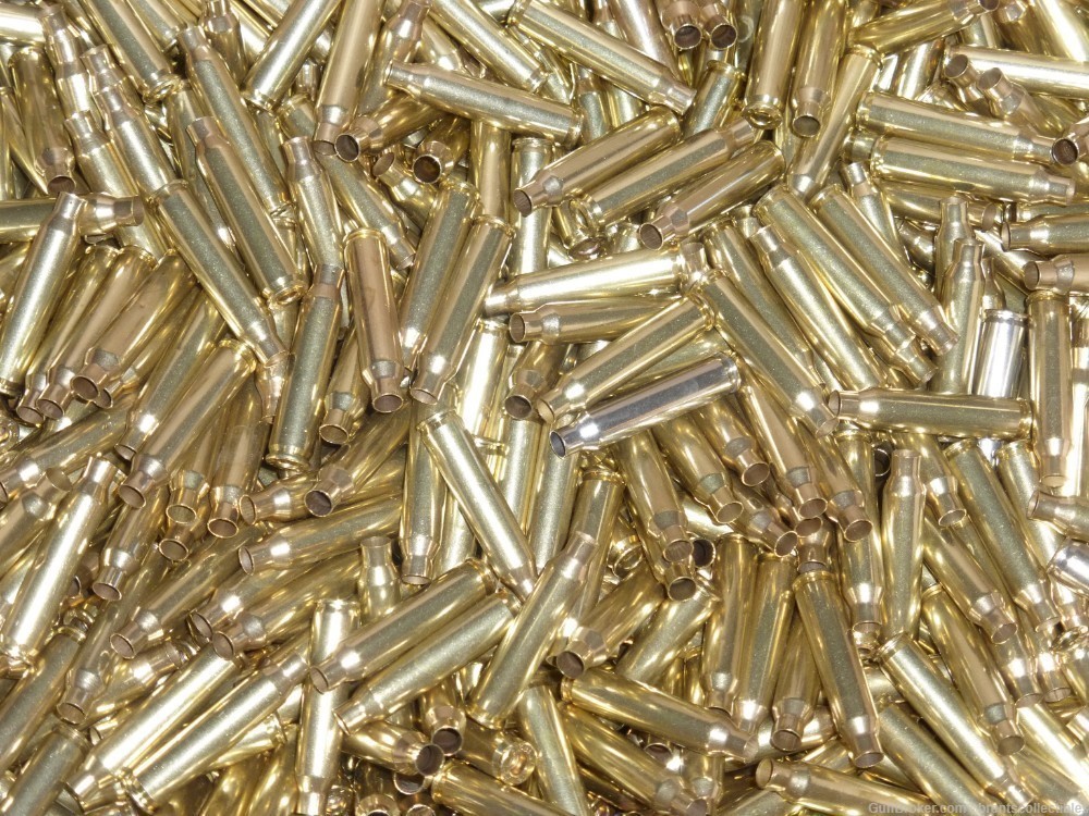 22+ LB .223 223/5.56 x 45 Processed & Polished Reloading Brass 1400 rds  -img-5