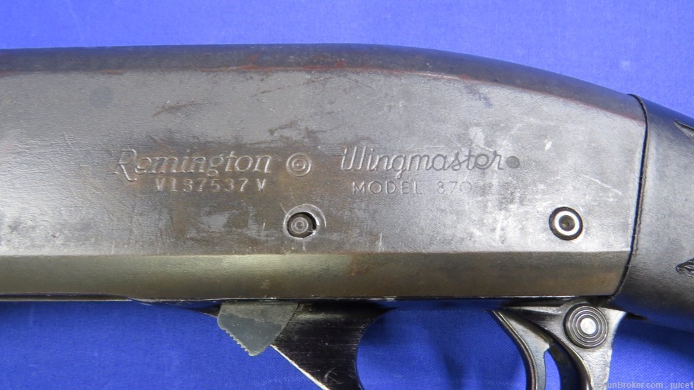 Remington 870 Wingmaster 20” 12GA Pump-Action Shotgun – 7+1 Magazine Tube-img-13