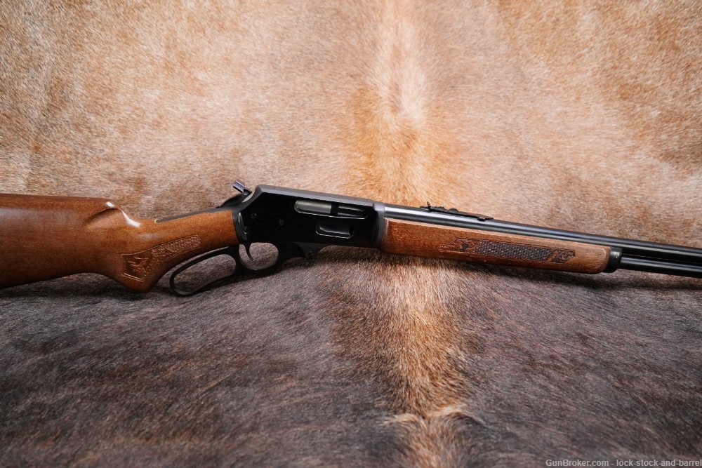 Glenfield Marlin Model 30A 30-A .30-30 Winchester JM Lever Rifle, MFD 1975-img-2