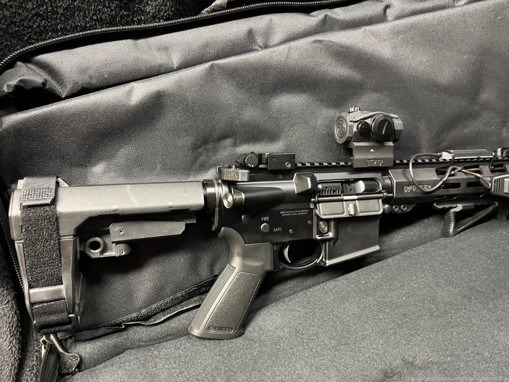Ruger AR 556 pistol with Romeo 5 and TLR RM 2 weaponlight -img-5