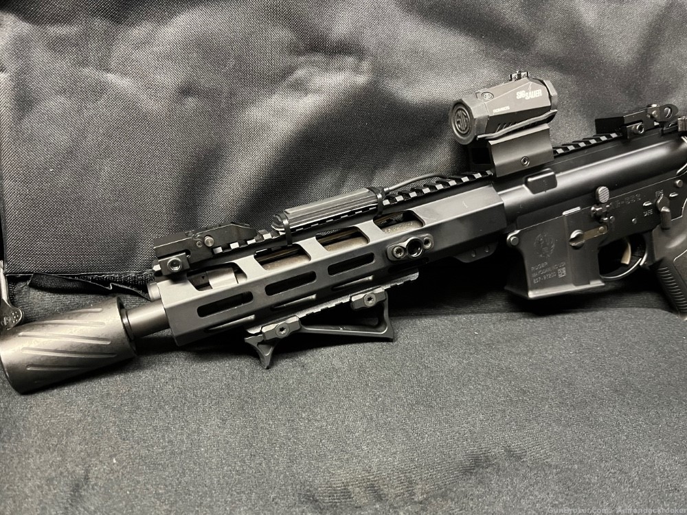 Ruger AR 556 pistol with Romeo 5 and TLR RM 2 weaponlight -img-7